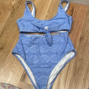 Two piece high waisted bikini